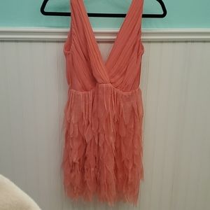 Alice + Olivia Feather Dress